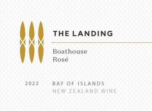 Logo for: The Landing Boathouse Rose 2022 - By the Glass