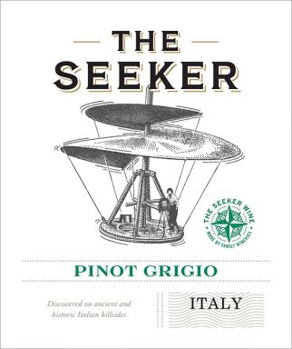 Logo for: The Seeker Pinot Grigio